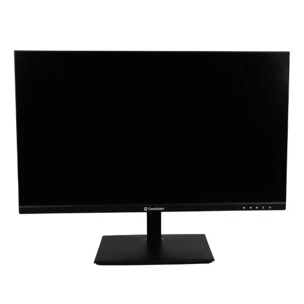 Consistent 2400 23.8″ inch (60.5 cm) Wide Display 1920 x 1080 Pixels Full HD Ultra-Slim Frameless Monitor- HDMI, Inbuilt Speakers (BLACK) 3 Years Warranty