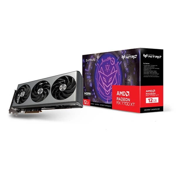 Sapphire Nitro+ Amd Radeon Rx 7700 Xt Oc 12Gb Graphics Card