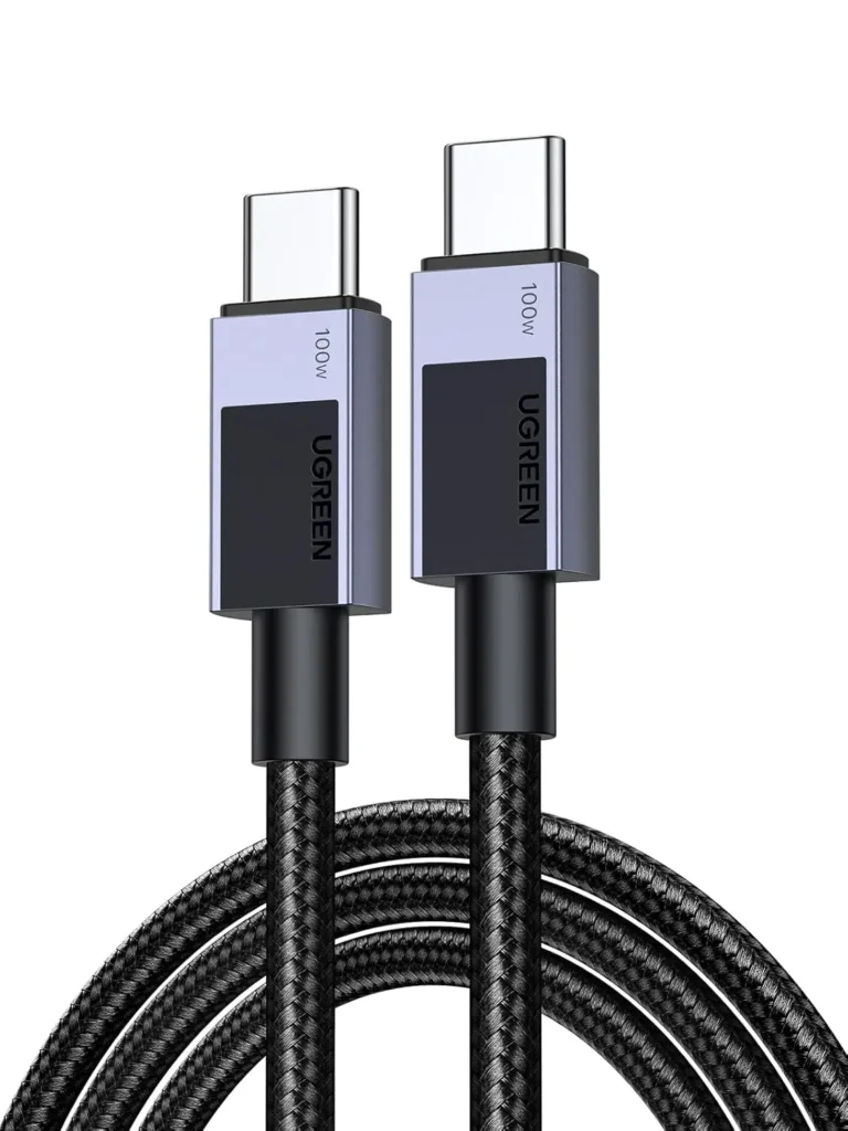 UGREEN USB C to USB C Charger Cable 2M 100W Fast Charge Phone Laptop MacBook Pro Air iPad iPhone 16 Pro Galaxy S24 (45064)