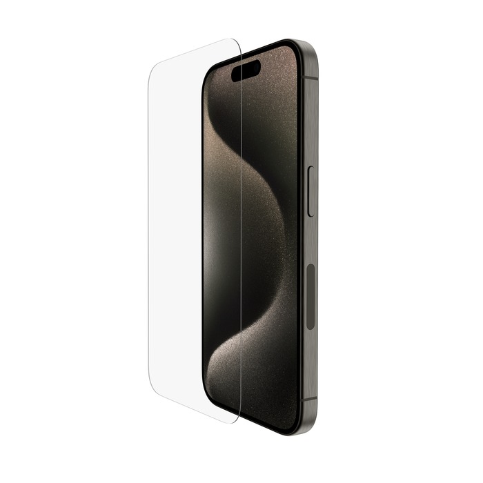 Belkin TemperedGlass Screen Protector For iPhone 15 Pro