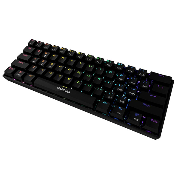 GAMDIAS HERMES E3 RGB MECHANICAL KEYBOARD BLACK
